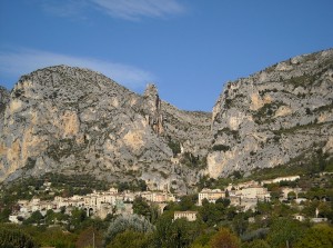 Le village de Moustiers