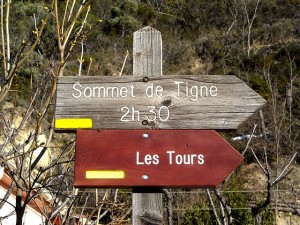 Chemin de Tigne